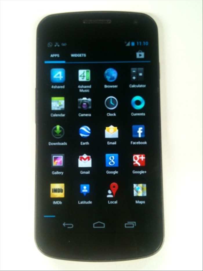 How do you define multimedia message settings on the device Samsung Google Nexus after changing carriers to Golan Telecom