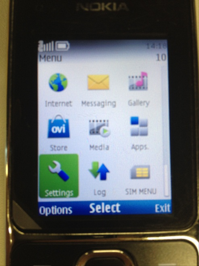 How to enable internet on the Nokia C2-01after changing cellular carrier to Golan Telecom