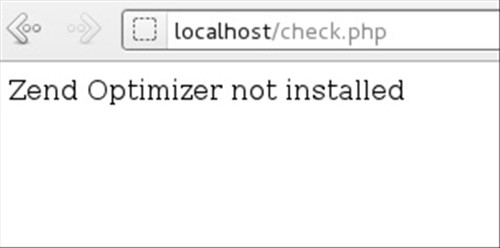 איך לברר בקלות האם Zend Optimizer מותקן על שרת ווב