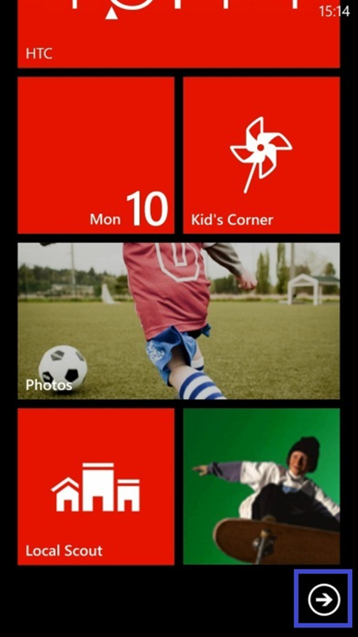 איך להגדיר את האינטרנט במכשיר HTC 8x עם ווינדוס 8 (Windows 8) לאחר מעבר לגולן טלקום