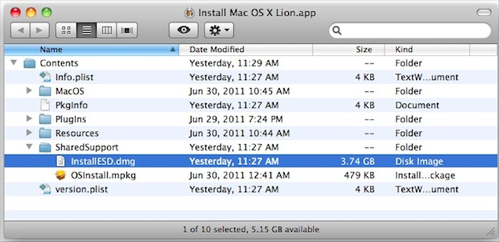 איך ליצור "Disk On Key" עם התקנת  "OS X 10.7 "Lion