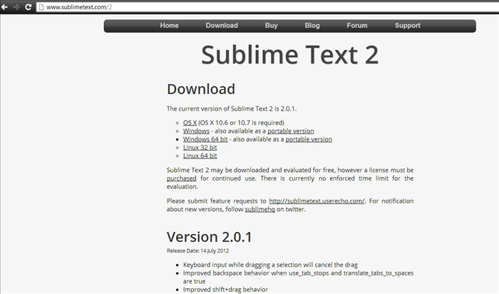 הורדת והתקנת Sublime Text 2: מדריך למשתמשים מתחילים