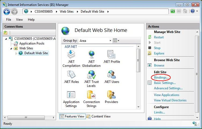 איך להתקין תעודת SSL בשרת מיקרוסופט IIS 7