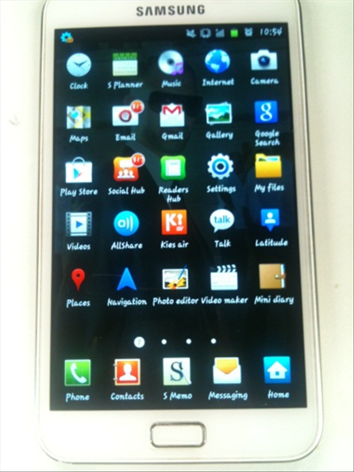 How to configure Internet settings on the Galaxy Note after changing carriers to Golan Telecom