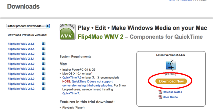 איך לראות קבצי "ווינדוס מדיה" (Windows Media) במק בעזרת אפליקציית Flip4Mac