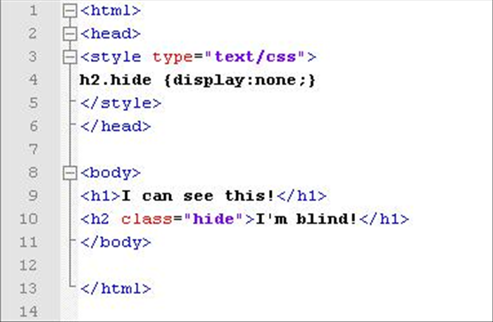 מדריך CSS מספר 14 - איך להחביא ולהציג אובייקטים 
