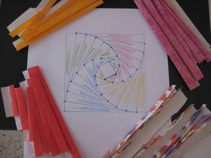 קיפולי נייר צמצם (Iris Folding) - מדריך שלב אחר שלב