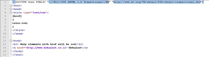 מדריך CSS: עיצוב אלמנטי HTML באמצעות מאפיינים ספציפיים