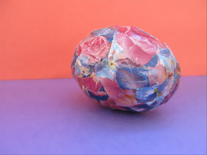 DIY Easter Eggs from Broken Eggshells