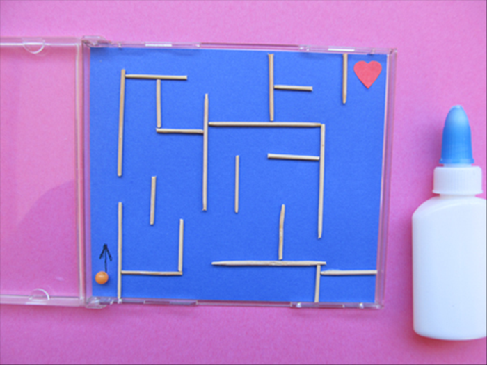 How to make a maze game from an old CD case