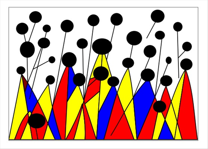 Inkscape Tutorial: Create Alexander Calder Style Geometric Art
