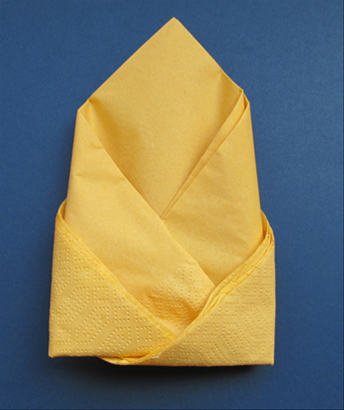 How to Fold a Standing Napkin