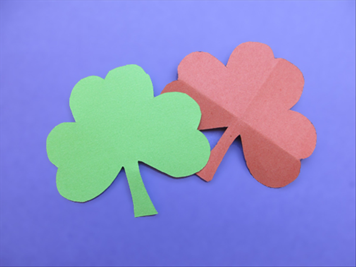 How to draw a shamrock