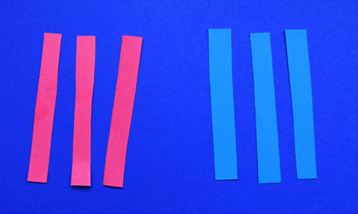 Woven Star of David from Paper Strips