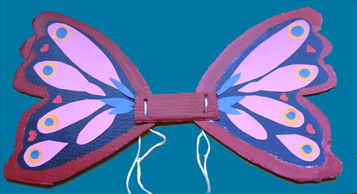 How to Make Easy DIY Costume Wings for Kids Quick and Cheap Tutorial