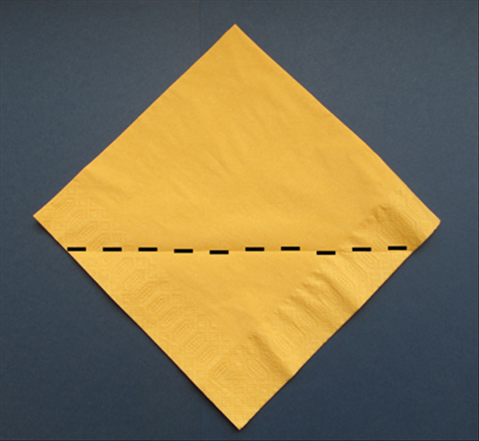 How to Fold a Standing Napkin