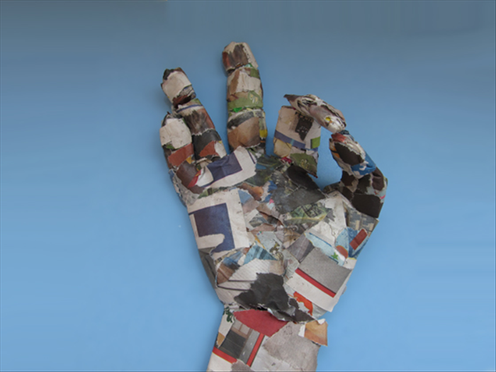How to make a hand with fingers that bend