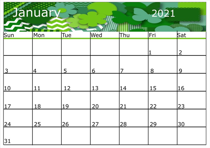 How to make your own  calendar template with Inkscape