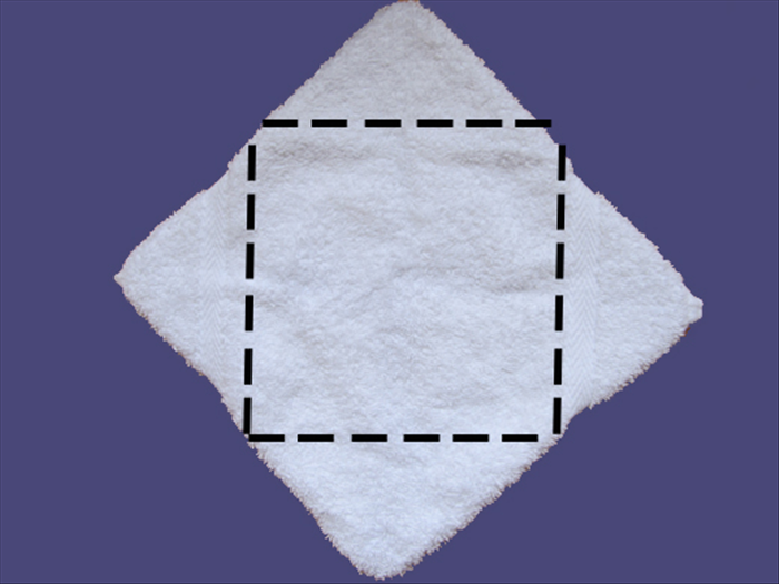 How to Fold a Washcloth into a Flower