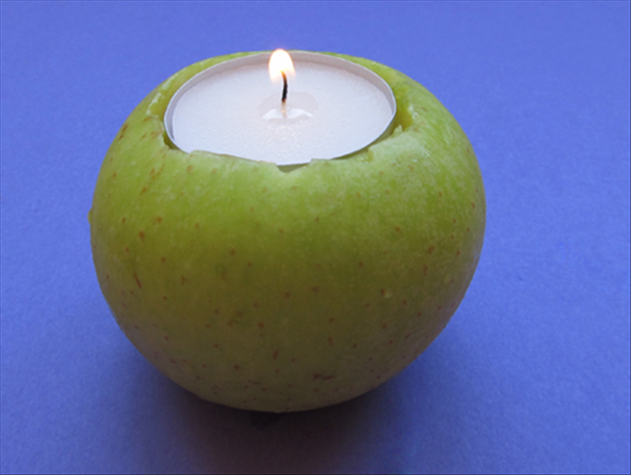 DIY Apple Candle Holders: Easy Fall & Holiday Decor