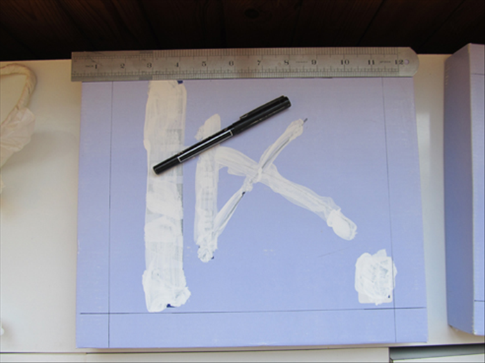 DIY Tissue Paper Plaster Relief Art