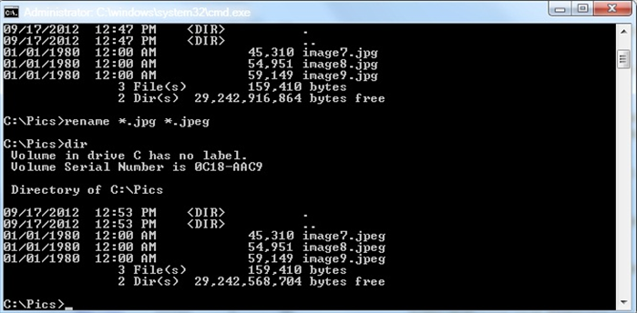 How to Bulk Rename File Extensions in Windows