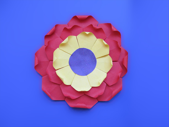 How to make paper flowers for decorations. Paper crafts for kids