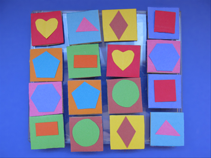 How to make a memory game in a CD case.