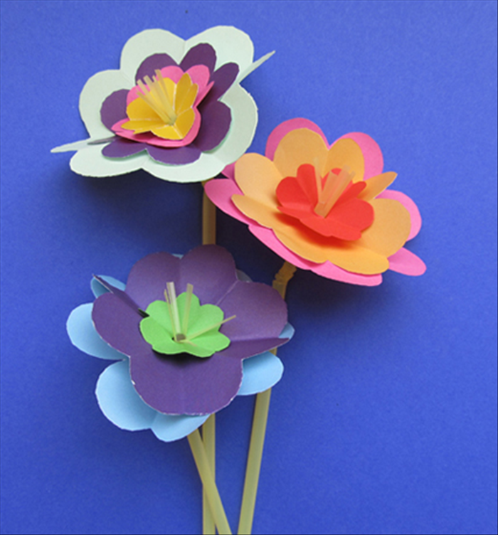 How to Make Paper Flowers from Junk Mail - Easy Kids Craft Tutorial