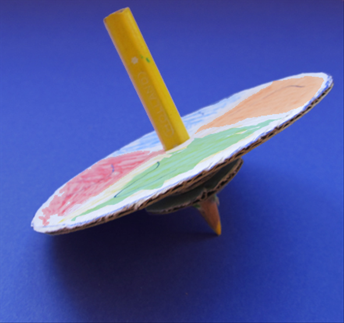 How to make a dreidel with a pencil