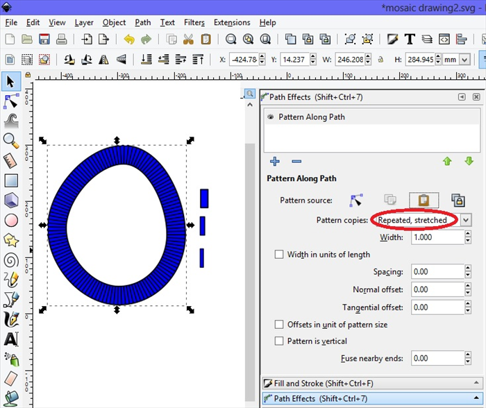 Inkscape Paper Mosaic Tutorial: Design Your Own Coloring Pages
