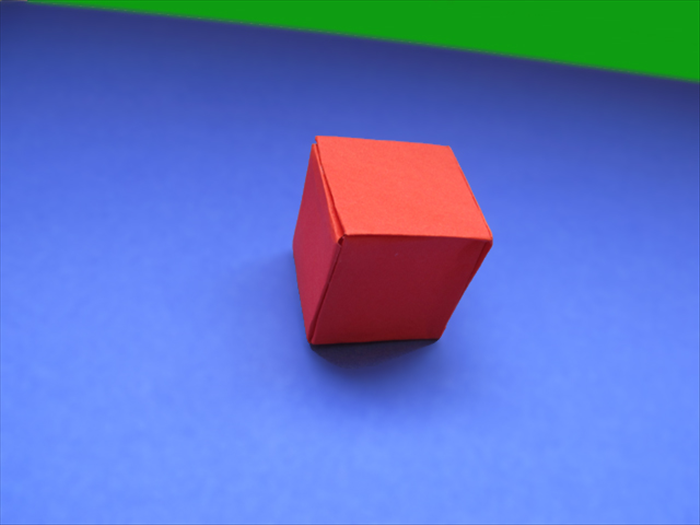How to make a cube from circles
