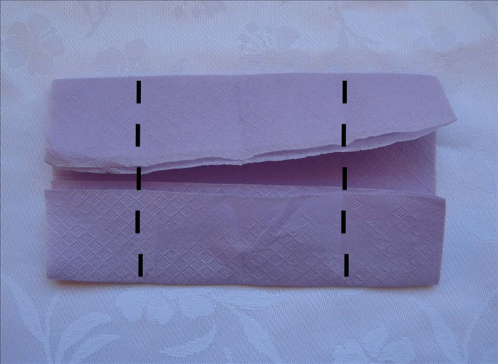 How to Fold a Pinwheel Napkin