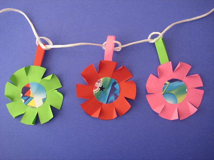 How to make an easy flower garland 