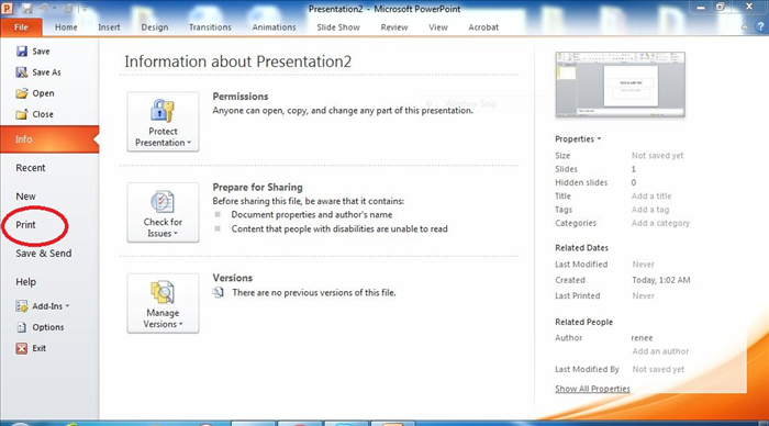 How to Print Multiple PowerPoint Slides on One Page (Handouts)