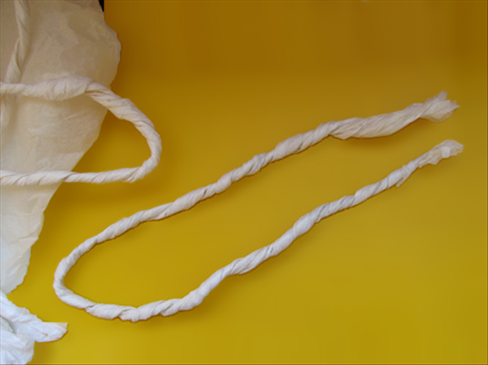 DIY Tissue Paper Plaster Relief Art