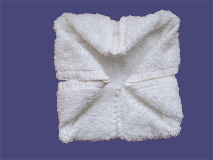 How to Fold a Washcloth into a Flower