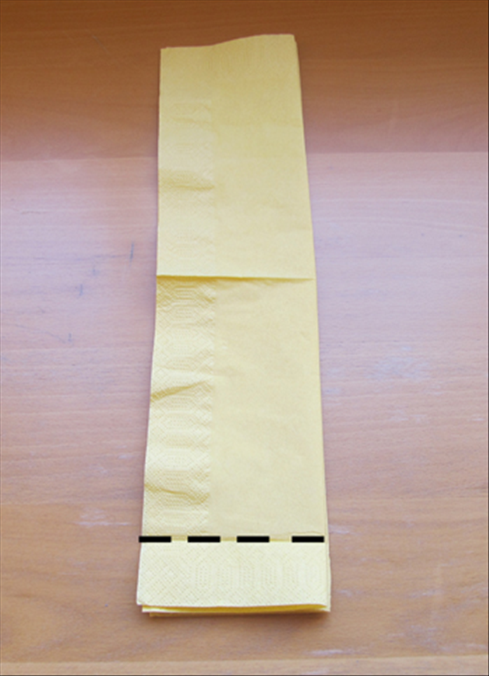 How to Fold a Double Fan Napkin - Easy DIY Napkin Fold Tutorial