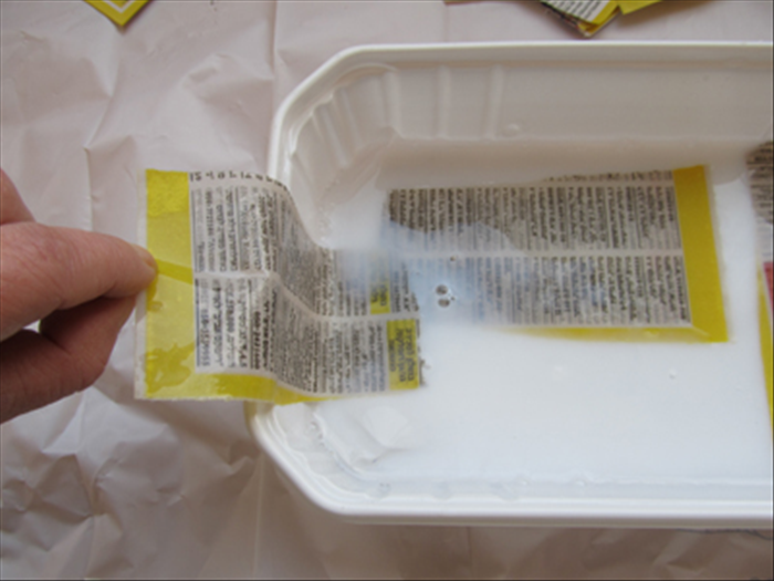 How to Make Paper Mache Vases from Newspaper and Plastic Containers