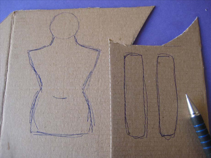 How to Make a Cardboard Jumping Puppet (Jumping Jack) - Easy DIY Craft