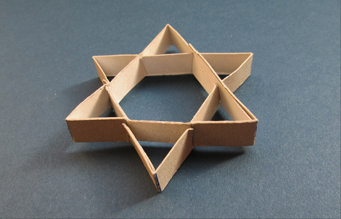 How to make a 3D star with 6 points