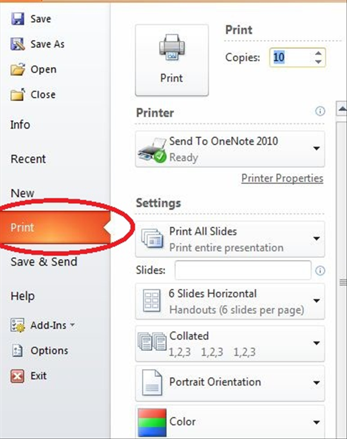 How to Print Multiple PowerPoint Slides on One Page (Handouts)