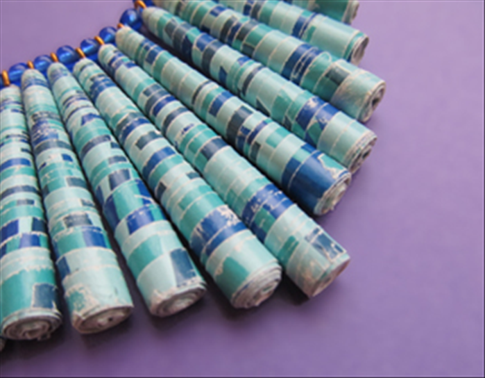 Make Conical Paper Beads for Jewelry