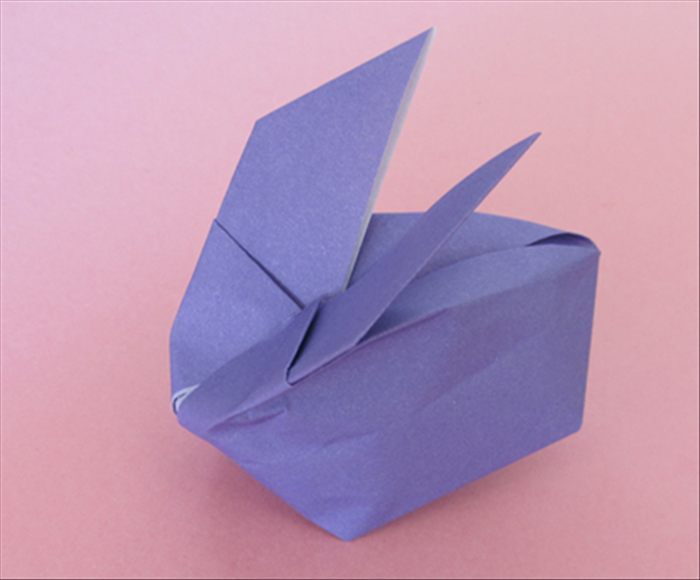 How to Fold an Inflatable Origami Bunny