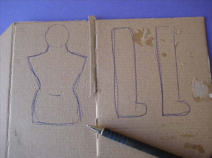 How to Make a Cardboard Jumping Puppet (Jumping Jack) - Easy DIY Craft
