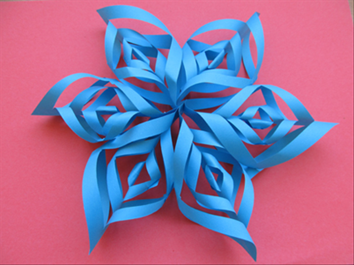 How to Make 3D Paper Snowflakes: Easy DIY Twist Decoration
