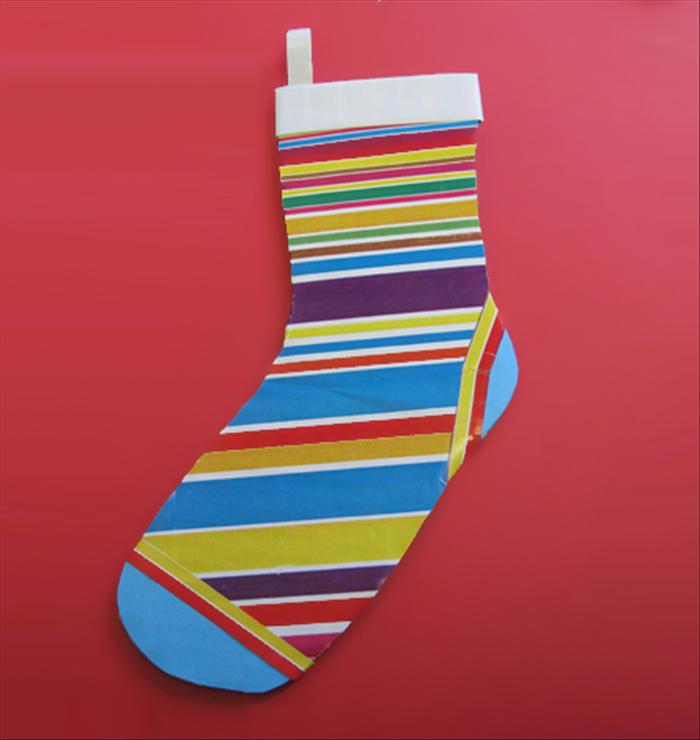 DIY Cardboard Stocking Ornaments: Easy Paper Christmas Craft (No Printer Needed)
