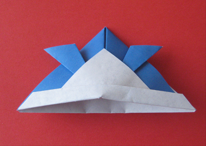 How to fold a traditional origami samurai helmet – origami hats for kids