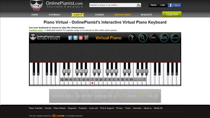 6 Free Virtual Piano Websites: Play Piano Online Instantly