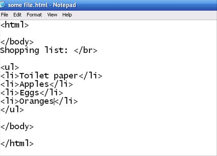 מדריך HTML מספר 8 - רשימות (lists)